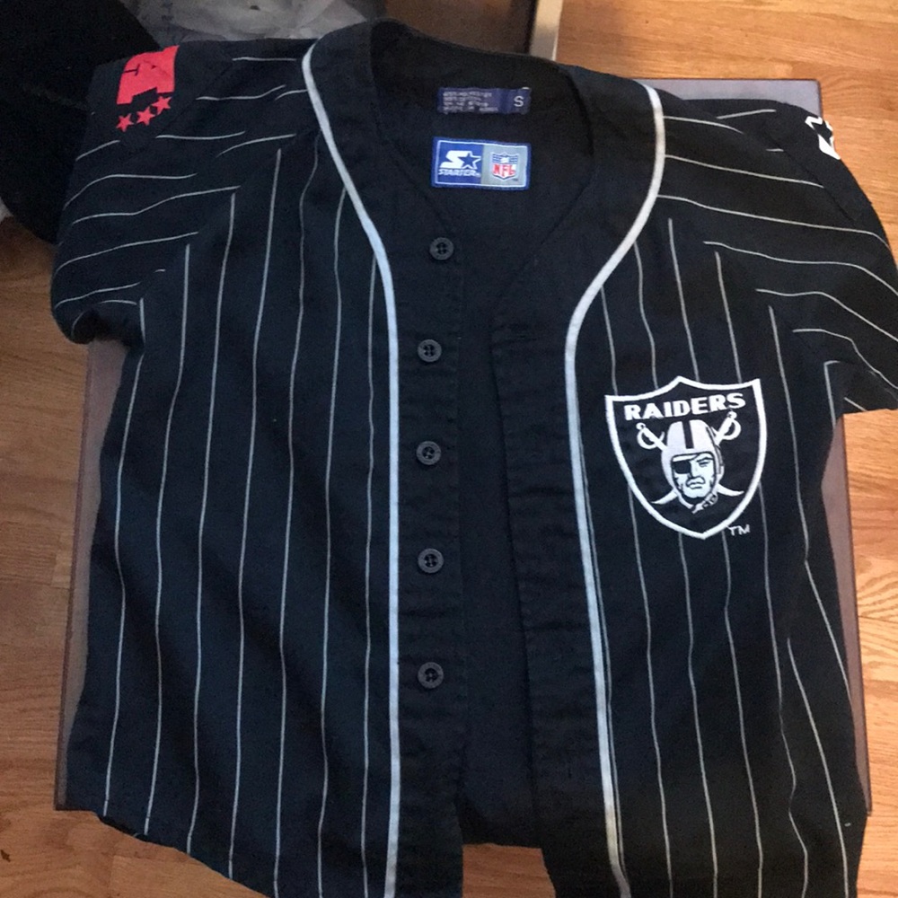Starter Raiders Pinstripe Size kids small